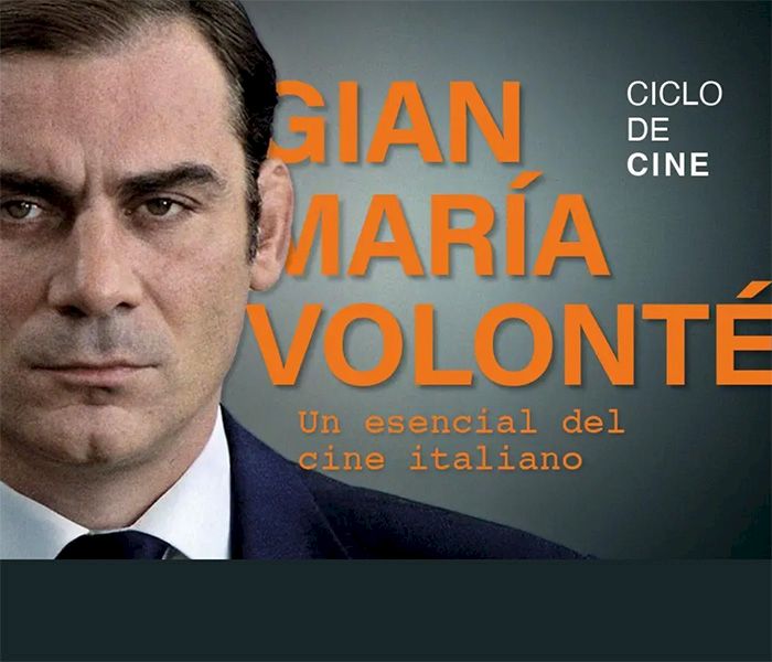 Gráfica de ciclo de cine Gian María Volonté