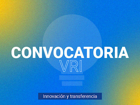 Convocatoria de innovación y transferencia