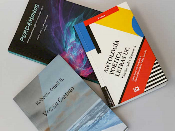 Tres libros de autores de la Facultad de Letras UC