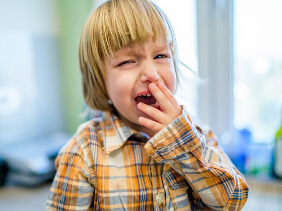 Niño llorando