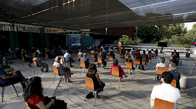 Ceremonia de los 15 años del programa.- Foto Dirección de Comunicaciones