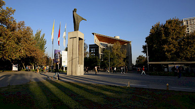 Entrada Campus San Joaquín.- Foto Dirección de Comunicaciones