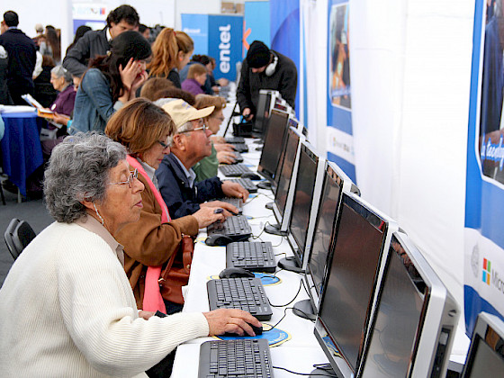 Adultos mayores en actividades.- Foto Dirección de Comunicaciones