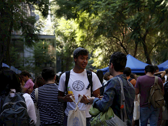 Alumnos extranjeros en la UC.- Foto Dirección de Comunicaciones