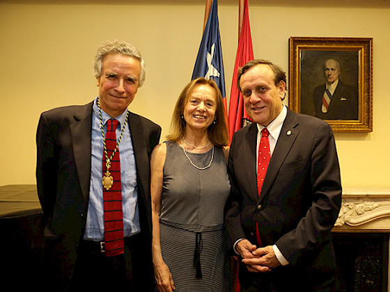 Patricio Lizama, Rosa María Lazo e Ignacio Sánchez