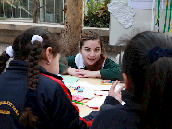 Niños en clases.- Foto Dirección de Comunicaciones