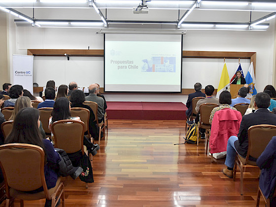 Lanzamiento del libro "Propuestas para Chile"