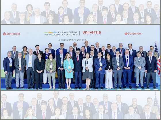 V Encuentro Internacional de rectores Universia.- Foto Comunicaciones Corporativas Banco Santander