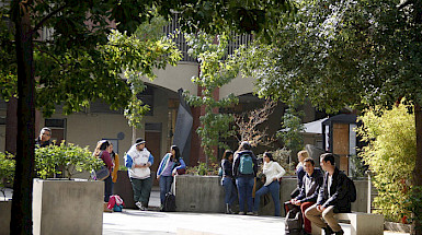 Alumnos en campus. - Foto Dirección de Comunicaciones