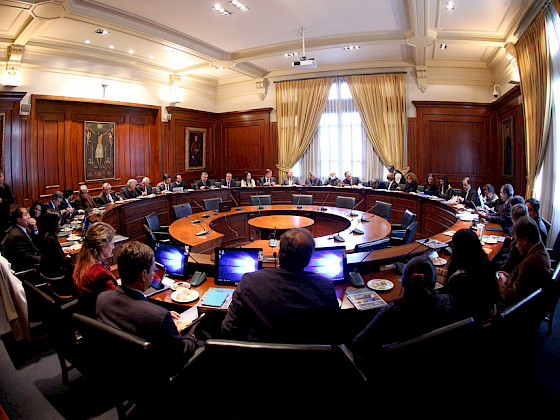 Sesión en la sala del HCS. Foto Dirección de Comunicaciones