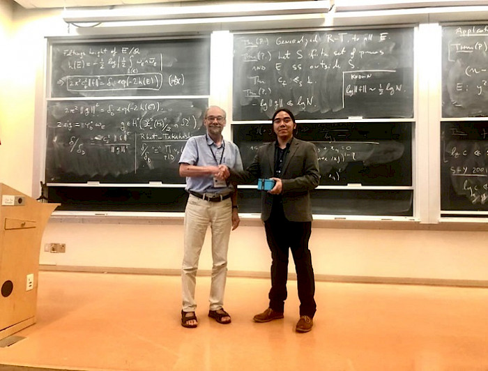 imagen correspondiente a la noticia: "Académico de la Facultad de Matemáticas UC es reconocido con el Ribenboim Prize"