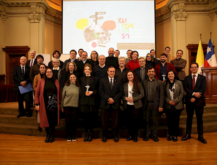 imagen correspondiente a la noticia: "11 proyectos fueron premiados en el XXI Concurso de Investigación y Creación para Académicos"