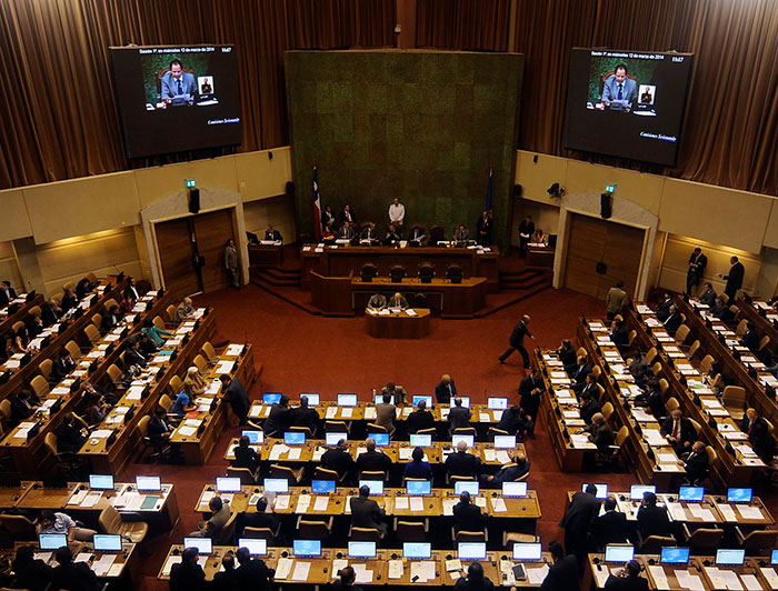 Sala del Congreso de Chile