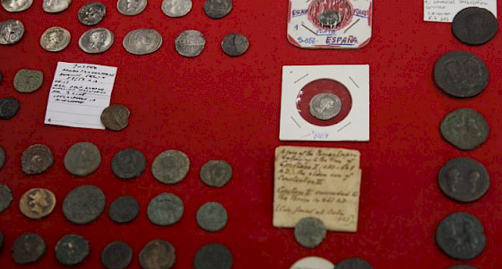 Exhibición de monedas