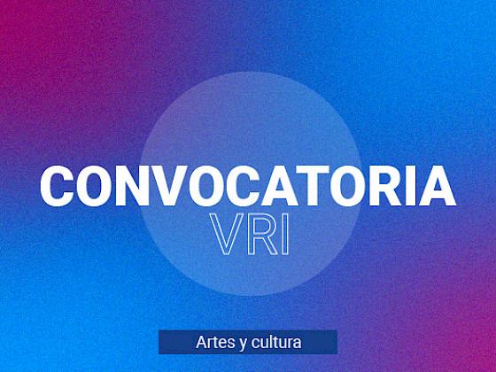 Convocatoria de artes y cultura