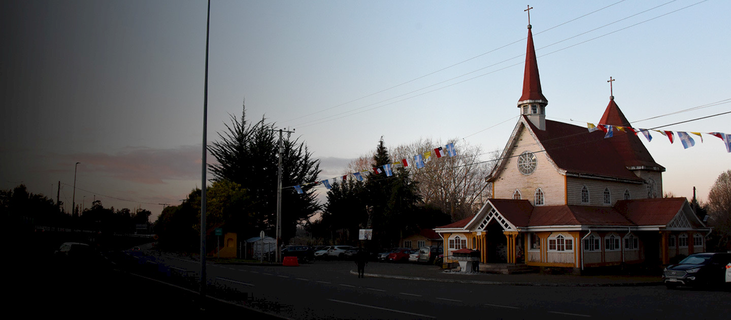 Iglesia del Tránsito en Metrenco