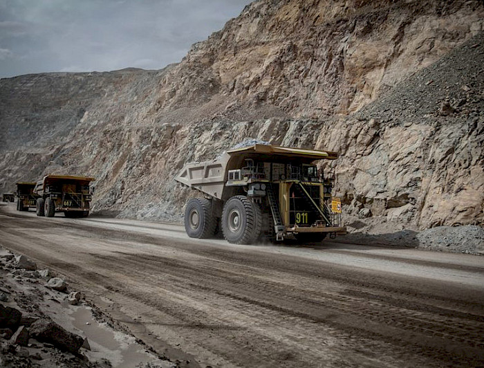 Camiones para la minería