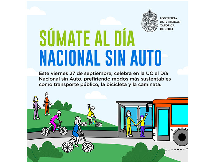 imagen correspondiente a la noticia: "UC se suma al "Día Nacional sin Auto" promoviendo la movilidad sustentable de la comunidad"