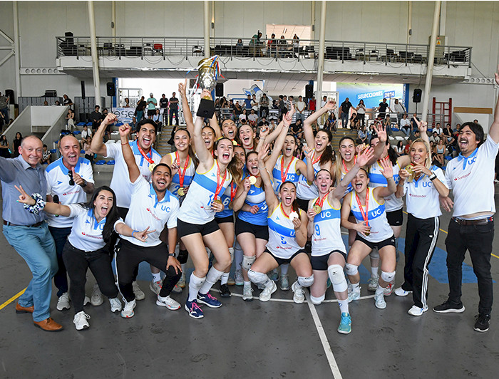 imagen correspondiente a la noticia: "¡Orgullo total! La UC es campeona nacional de vóleibol femenino universitario"