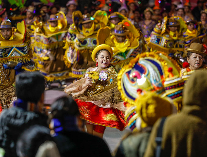 Bailes tradicionales de la fuesta de Ayquina.