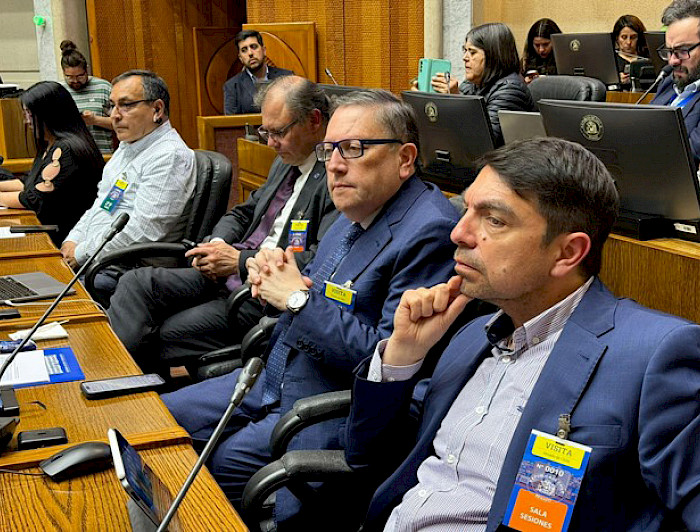 Presidente G9 expone en el Congreso Nacional.- Foto Comunicaciones G9