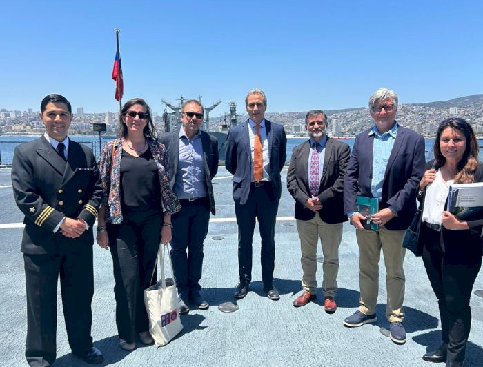 imagen correspondiente a la noticia: "Académica UC participó en visita oficial del presidente de Francia en Chile"