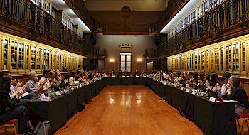 Aula Magna Manuel José Irarrázaval de Casa Central.- Foto Karina Fuenzalida