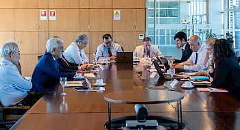 Reunión del Directorio  de la Red de Universidades Públicas no Estatales G9.- Foto UCSC