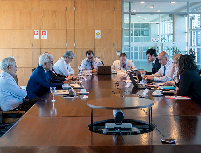 Reunión del Directorio  de la Red de Universidades Públicas no Estatales G9.- Foto UCSC