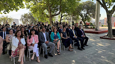 Ceremonia de adjudicación del FIU.- Foto Red G9