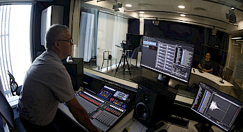 Estudios de radio Beethoven.- Foto Dirección de Comunicaciones