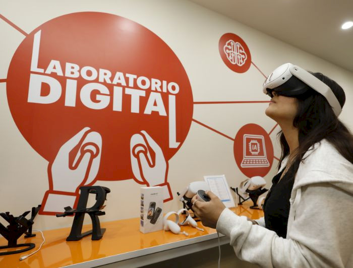 imagen correspondiente a la noticia: "Bibliotecas UC inaugura Laboratorio Digital en Campus San Joaquín"