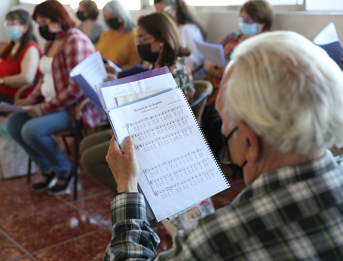 Ensayo de Coro Ciudadano San Borja