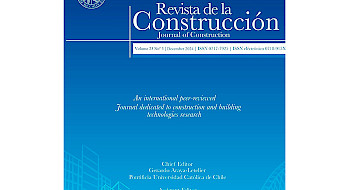 Portada Revista de la Construcción/Escuela de construcción Civil