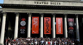 Participantes del encuentro Khipu en Montevideo, en 2023