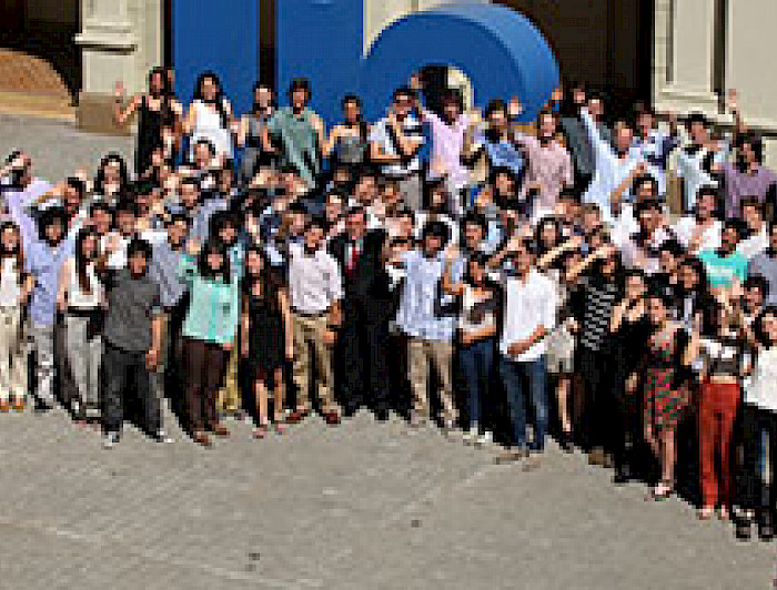 imagen correspondiente a la noticia: "UC da la  bienvenida a 114 alumnos que obtuvieron  puntajes de excelencia"