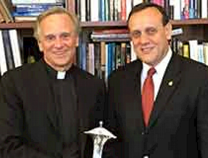 imagen correspondiente a la noticia: "Rector Ignacio Sánchez visitó la University of Notre Dame"