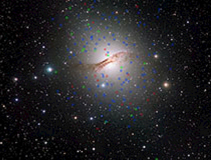 imagen correspondiente a la noticia: "Científicos chilenos descubren un nuevo tipo de cúmulo globular de estrellas"