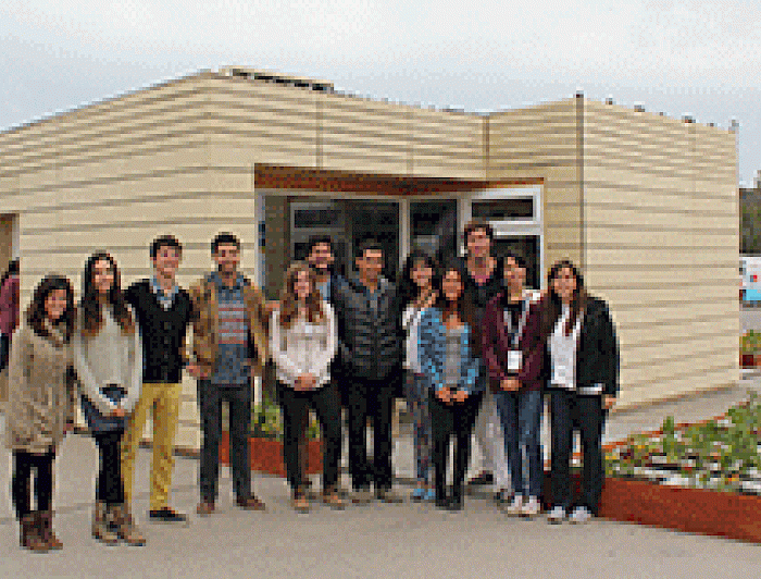 imagen correspondiente a la noticia: "Casa Tempero de la Escuela de Arquitectura logra segundo lugar en concurso de viviendas sustentables"